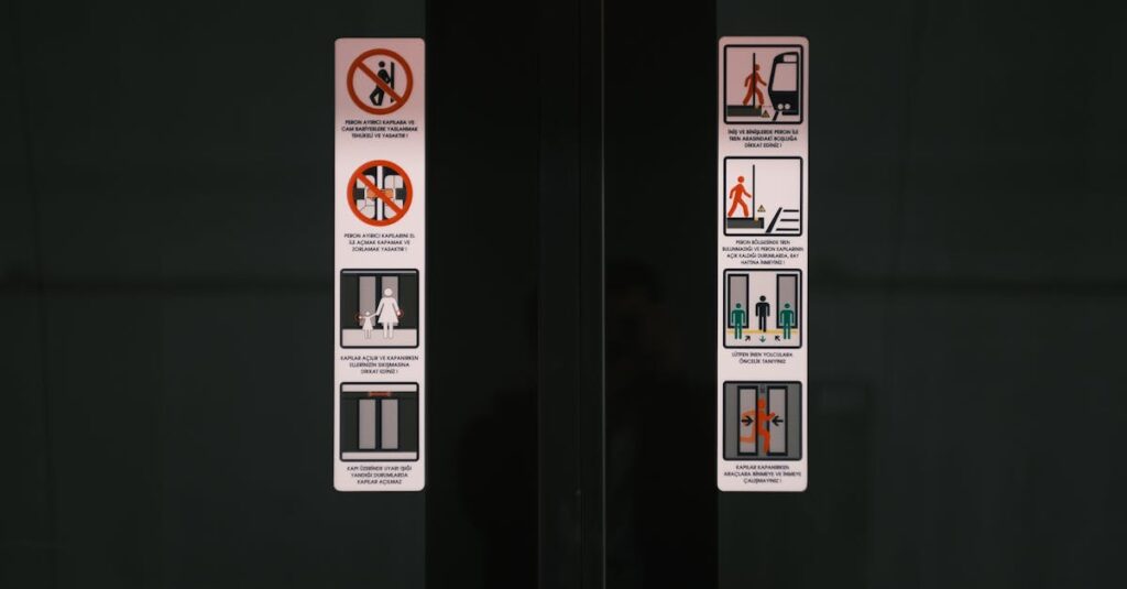 トランポリンを安全に使用するために守るべきルールと注意点をまとめたイラスト（16:9比率）