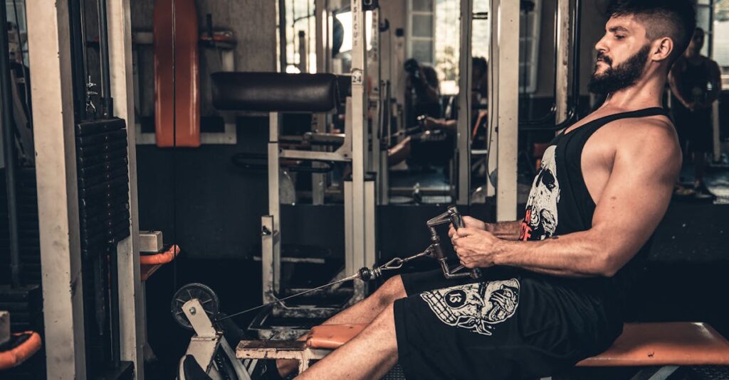 トランポリンダイエットに適した服装と靴下で運動している人の様子。快適かつ安全なスタイルを紹介する画像。