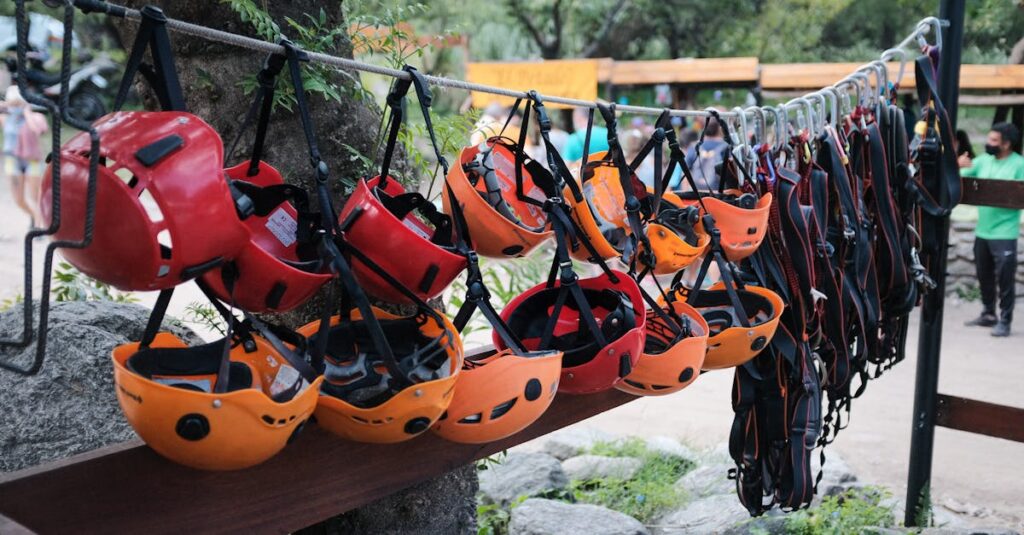 安全な設備が整ったトランポリン教室のイメージ