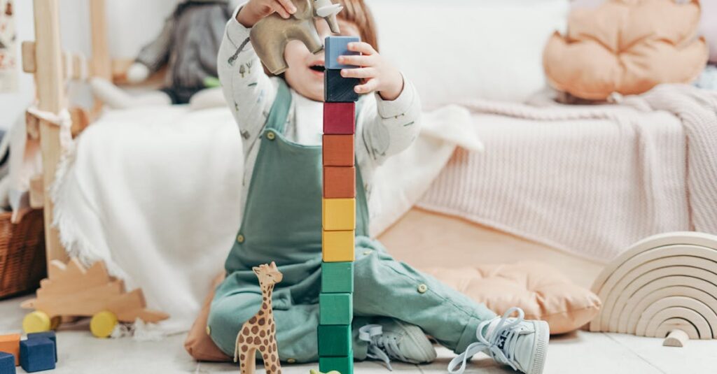 保育園でトランポリンと安全マットを使用する実際の導入例