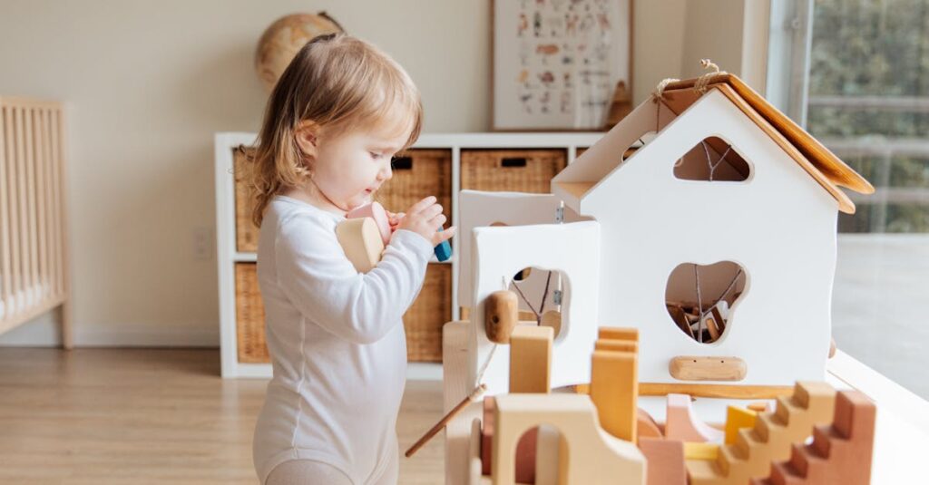 保育園用トランポリンの安全認証を確認するイメージ