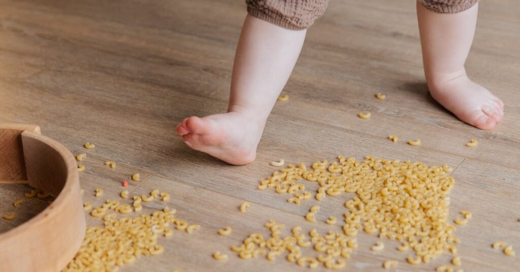 トランポリン運動を通して感覚統合を促し、情緒が安定している子どもの姿