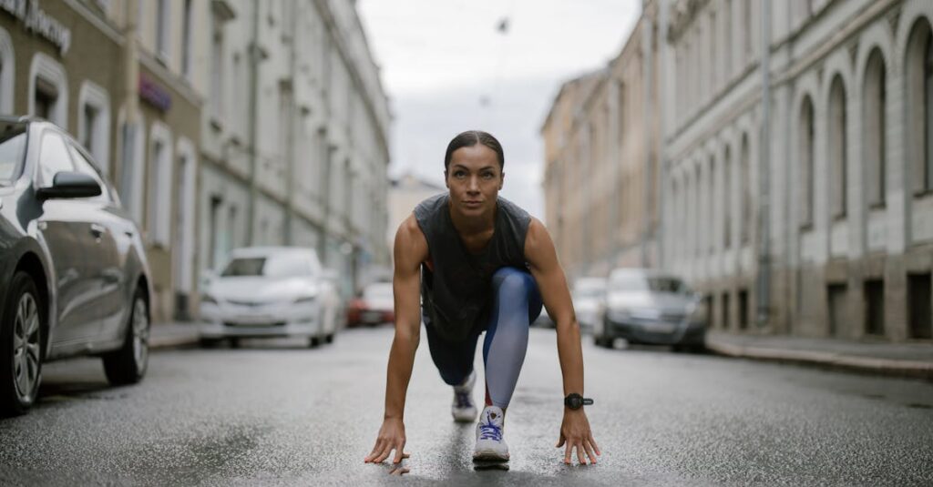 トランポリンダイエットを始めたばかりの初心者が短時間で無理なく運動している様子の画像。