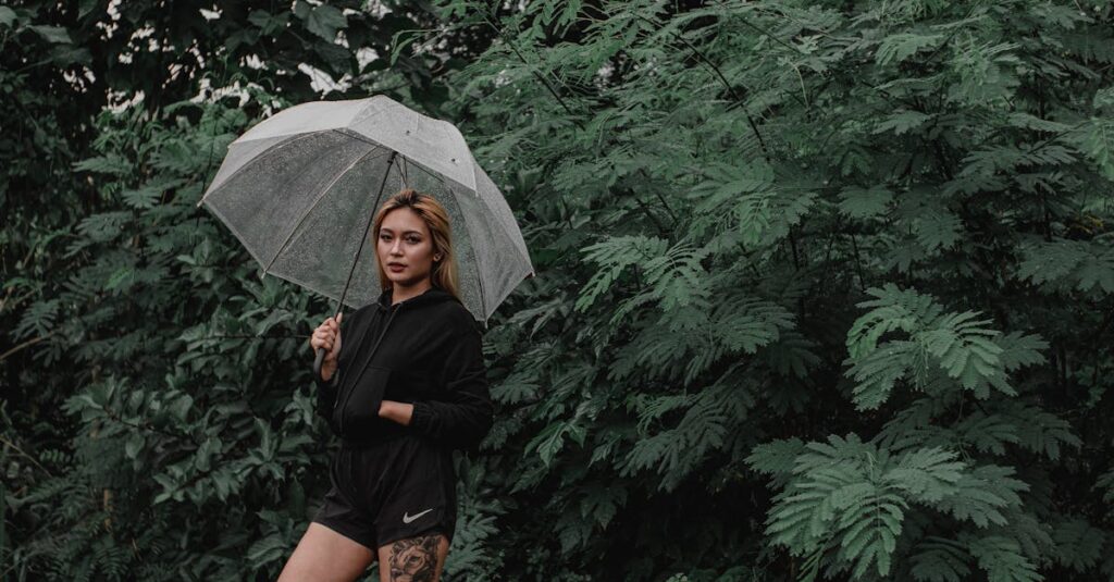 屋外トランポリンを雨から守る防水カバーと安全な設置方法