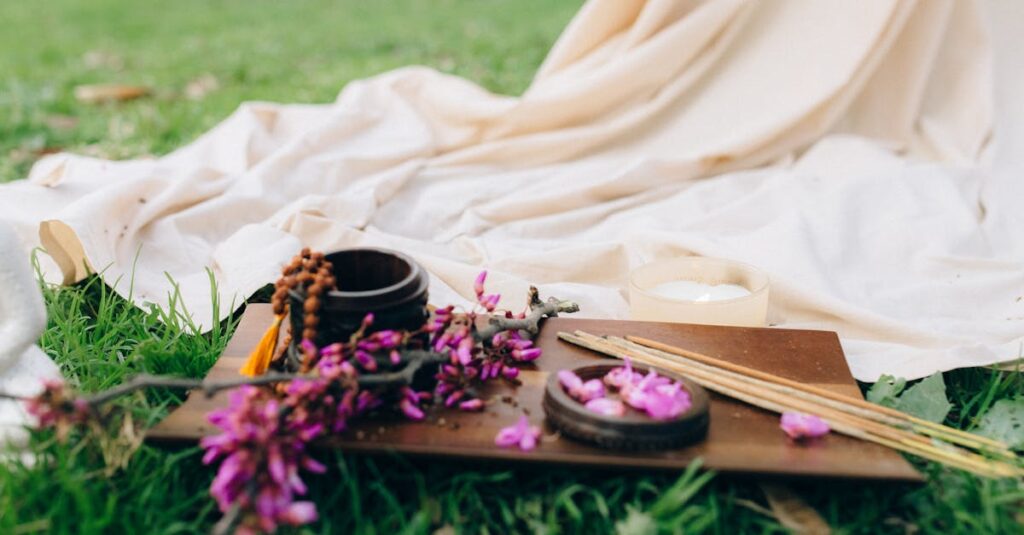 トランポリンパークに必要な持ち物を準備する家族のイメージ画像