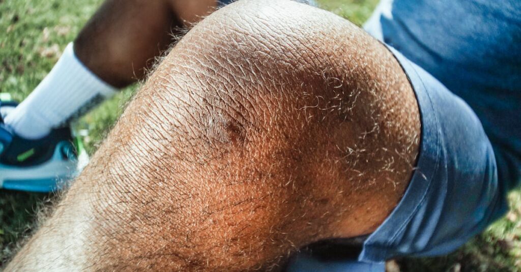 トランポリンとランニングでの膝や腰への衝撃の違いを解説する図解