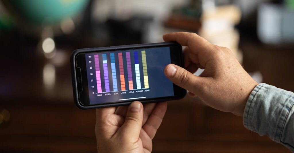 トランポリンダイエットの進捗を記録して成果を可視化する女性。モチベーション維持に効果的。