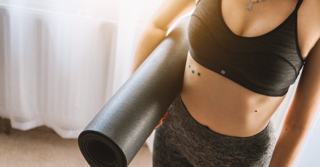 不定期にトランポリンダイエットをして効果が出ない人の様子。継続しないことが失敗の原因。