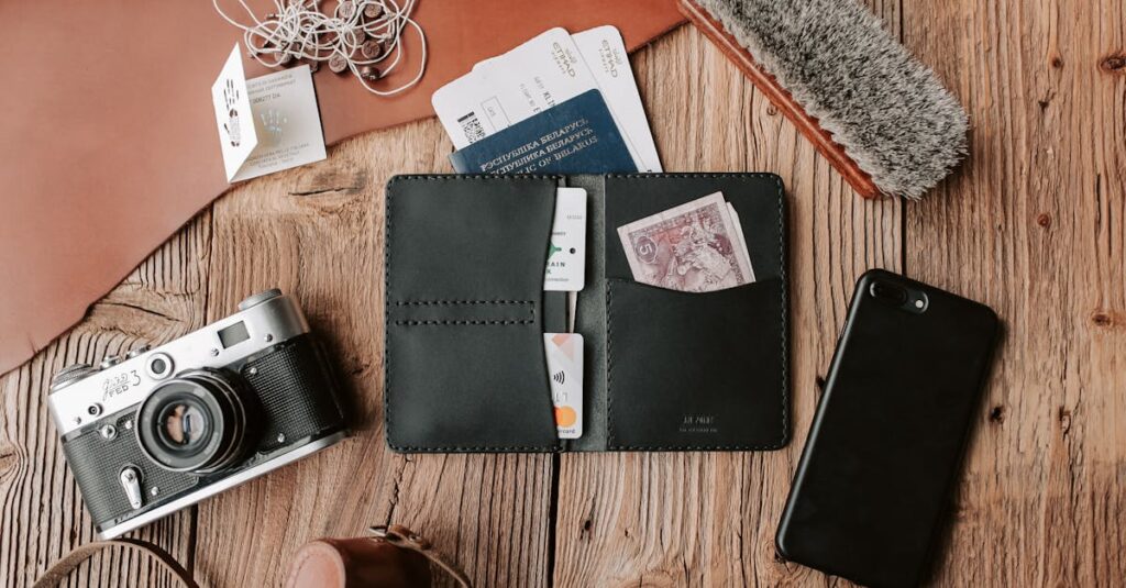 トランポリン体験に必要な基本の持ち物を並べたチェックリスト