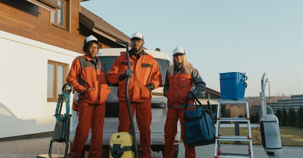 屋外トランポリンのバネカバーを安全に設置して家族で楽しむイメージ