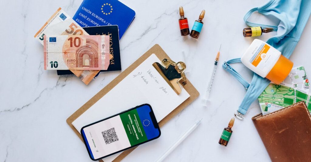 トランポリンで遊ぶ前の安全チェックリストを示すイラスト